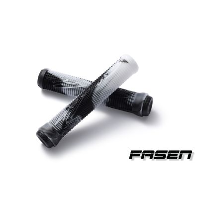 Fasen Scooter Handlebar Grips - Black/White