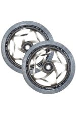 Blunt Envy 120mm/30mm Tri Bearing Wheel Pair - Chrome and Clear