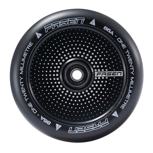 Fasen Scooters Hypno Hollowcore Wheel Pair - 120mm - Dot Black