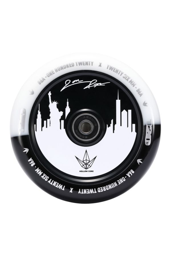 Envy 120mm Jon Reyes Signature Scooter Wheel in Black and White with NYC Silhouette 