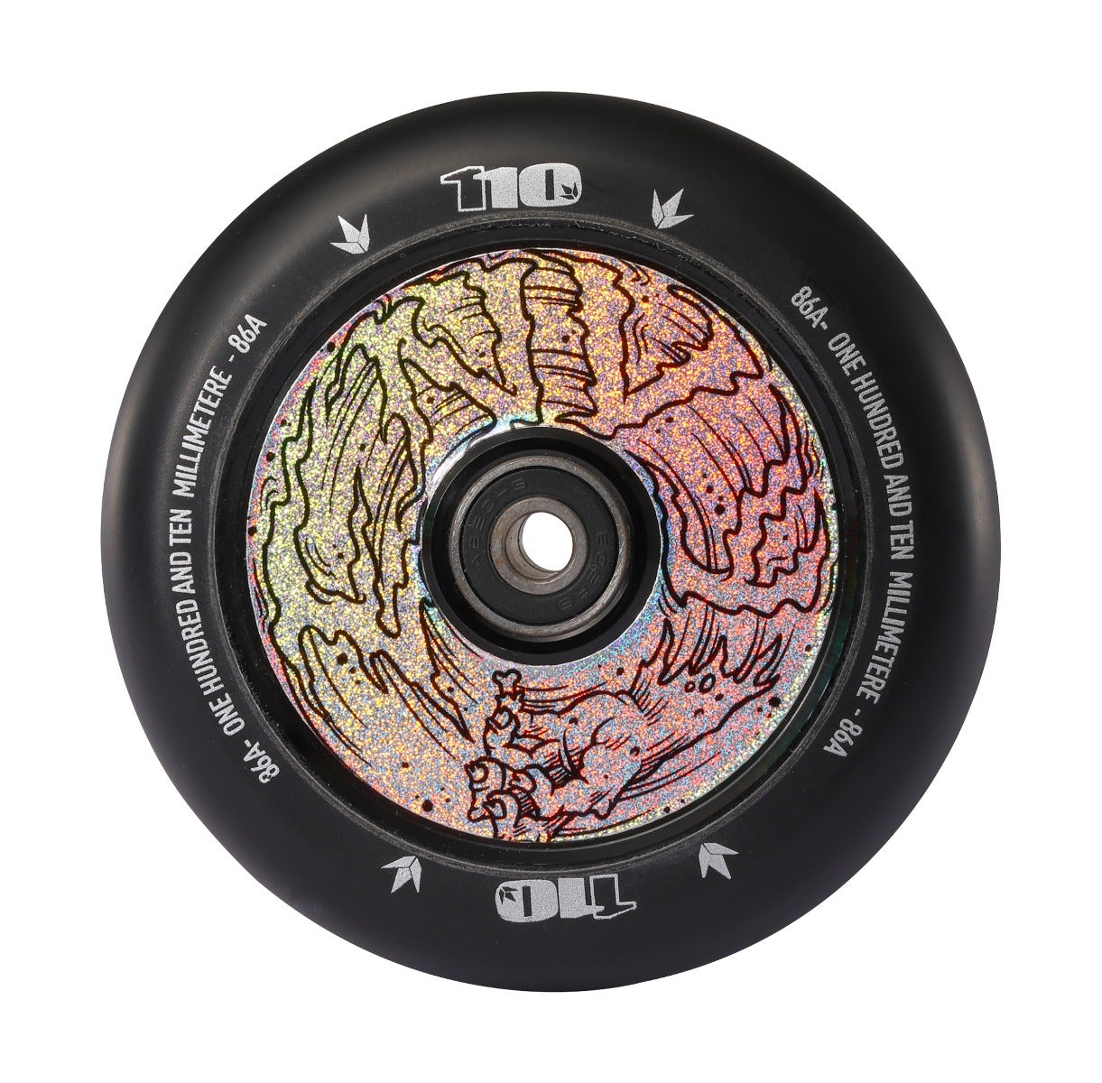 Blunt Envy Hand Hollow Core Scooter Wheel Pair - 110mm x 24mm 
