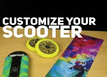 Quick, simple ways to customize your stunt scooter